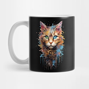 Machine Cat Mechanical Cat Mug